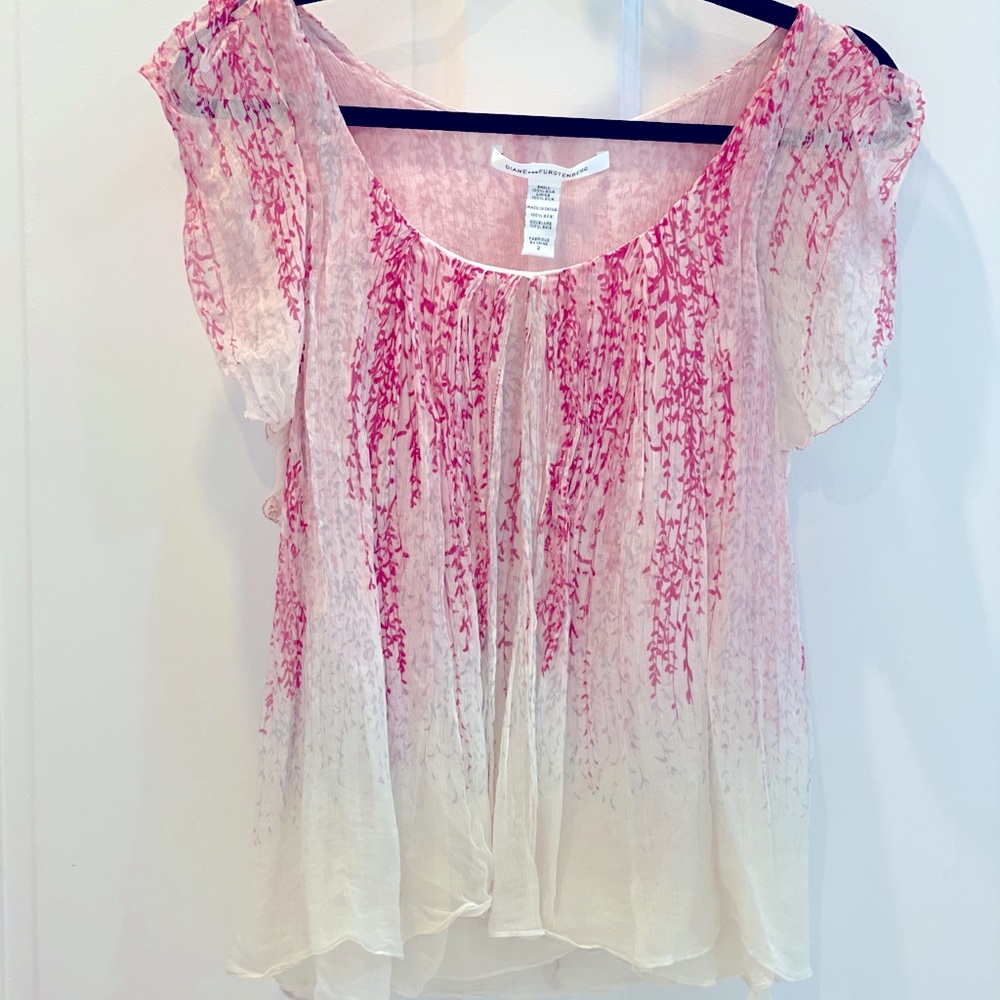 Diane Von Furstenberg Silk top
